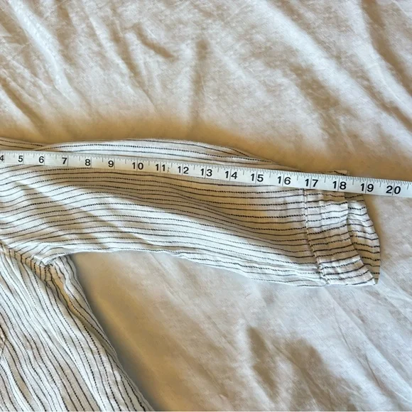 CP Shades Linen Striped Shirt - Picture 10 of 16